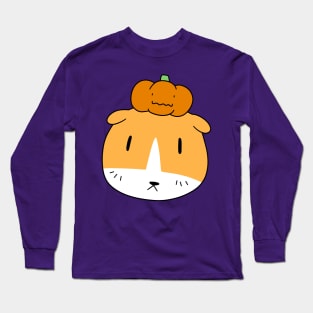 Little Pumpkin Guinea Pig Face Long Sleeve T-Shirt